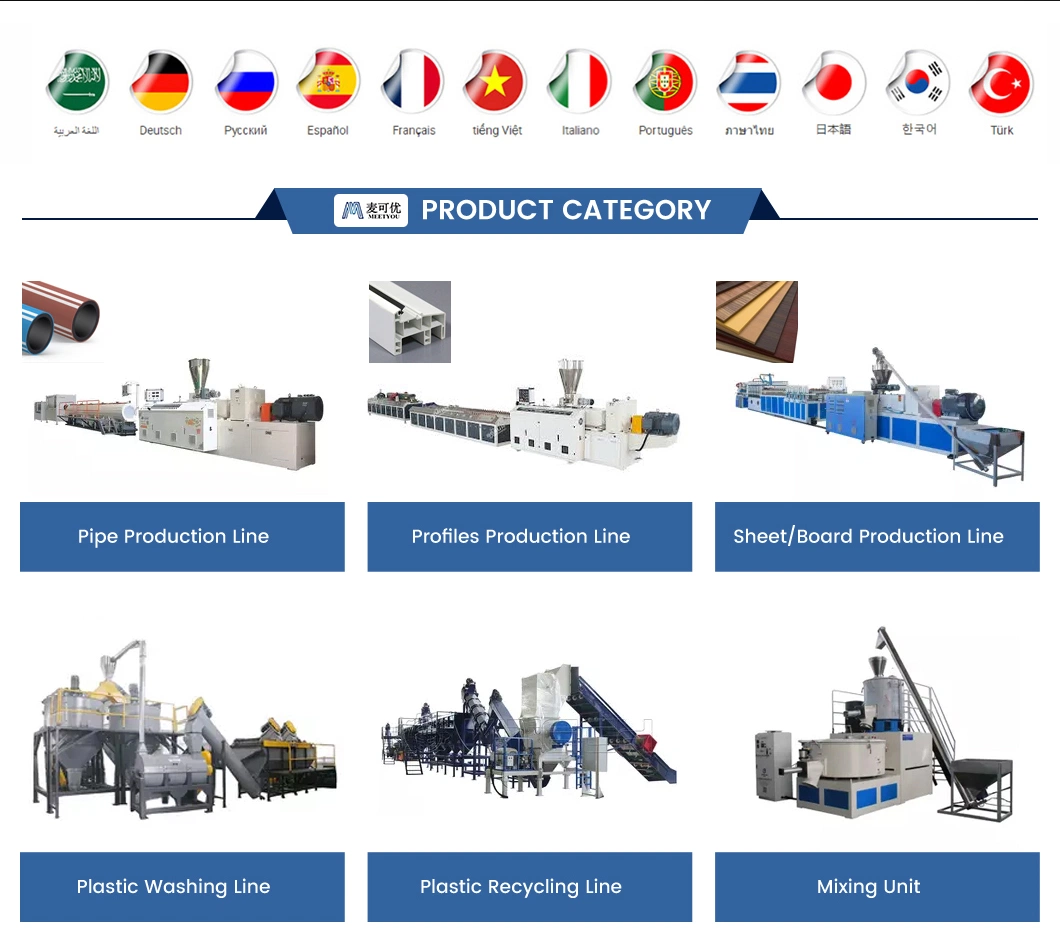 Meetyou Machinery PVC PE ABS Pet PVC Board Sheet Production Line Factory Custom 48 X 96 Plastic Sheet Production Line China High-Accuracy ACP Production Line