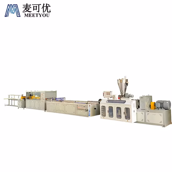 Meetyou Machinery PVC PE ABS ペットプラスチック複合パネル生産ラインサプライヤー 炭素繊維 ABS プラスチック シート生産ライン 中国 PVC プロファイル マシン